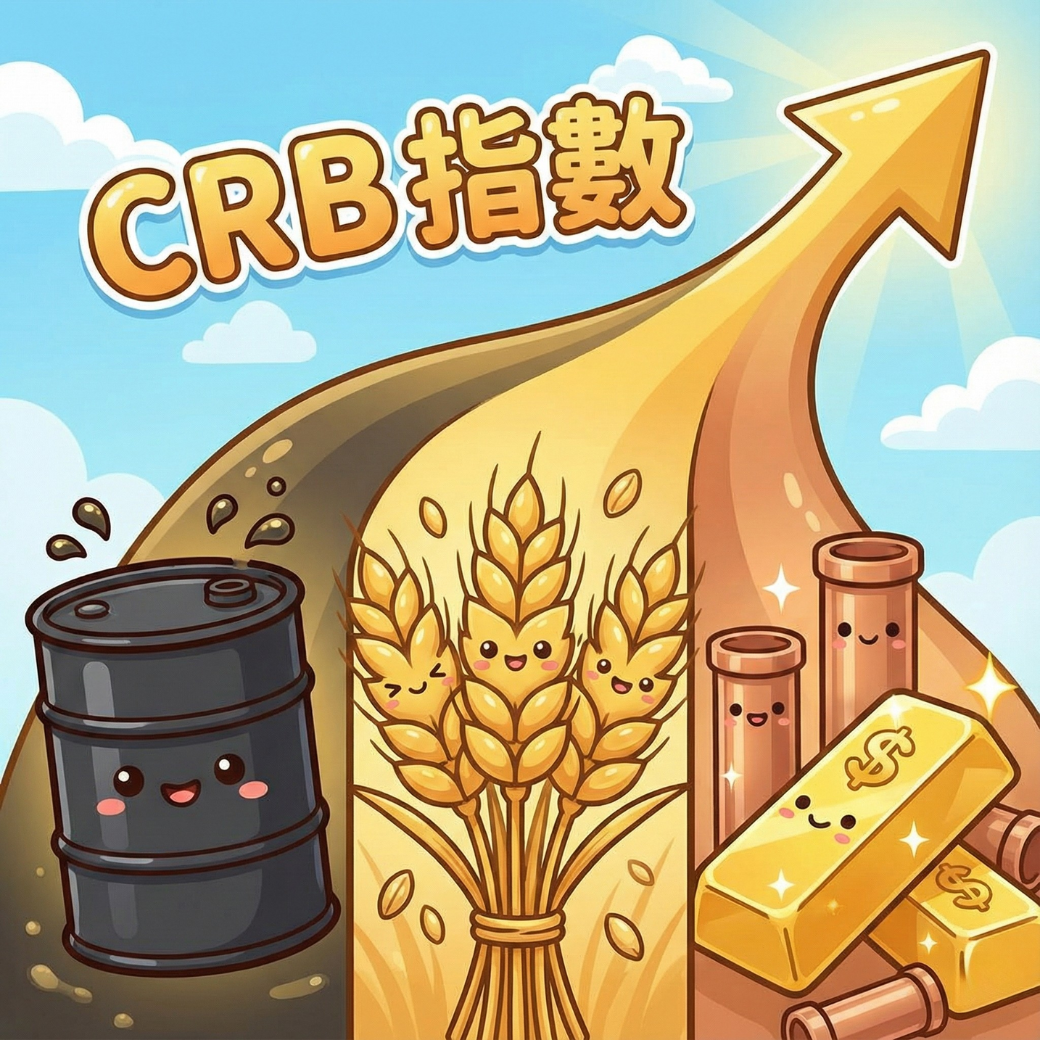 CRB指數是什麼？成分股有哪些？原物料基金投資攻略與風險全解析
