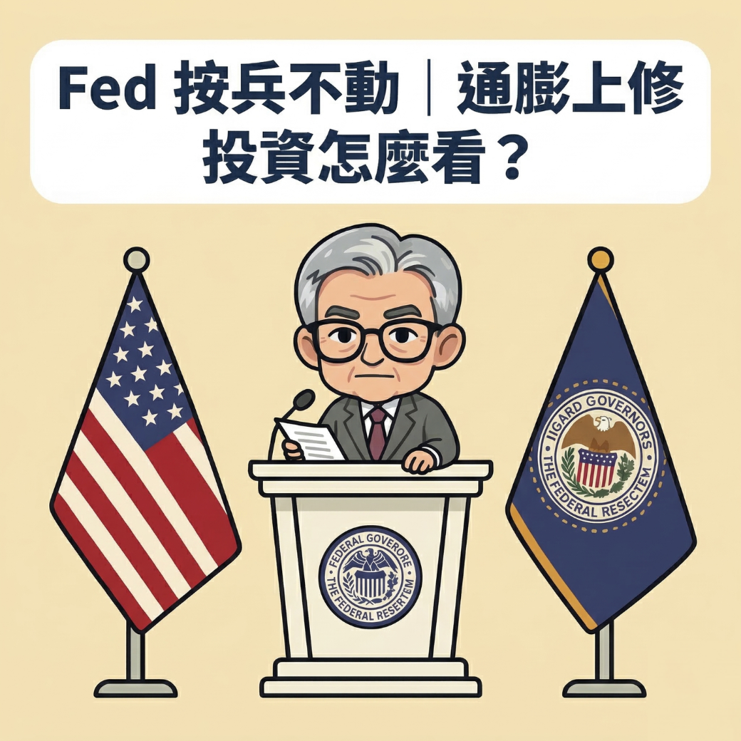 聯準會 3 月按兵不動!通膨上修、油價衝擊一次看懂,基金投資人怎麼因應?